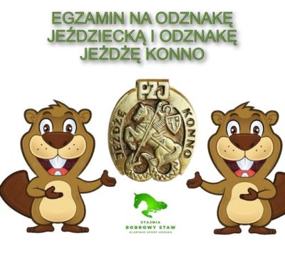 Egzamin na odznaki jeździeckie JK, BOJ, SOJ i ZOJ w Stajni Bobrowy Staw 28.09.2025